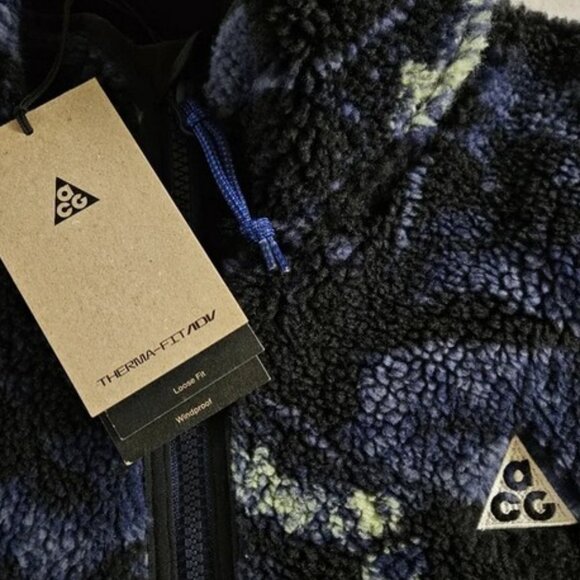 Nike ACG Canwell Glacier Therma-FIT ADV Windproof HJ2683 410 Men's Size Large - Picture 3 of 6